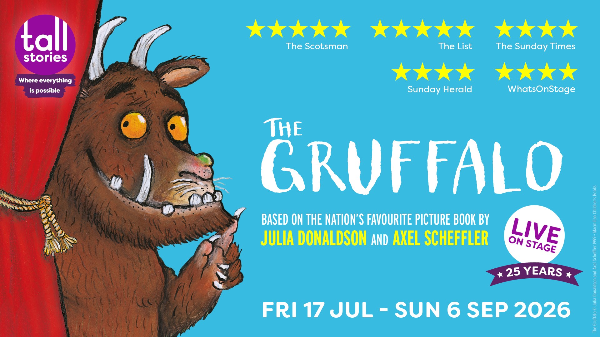 Réserver The Gruffalo à Londres